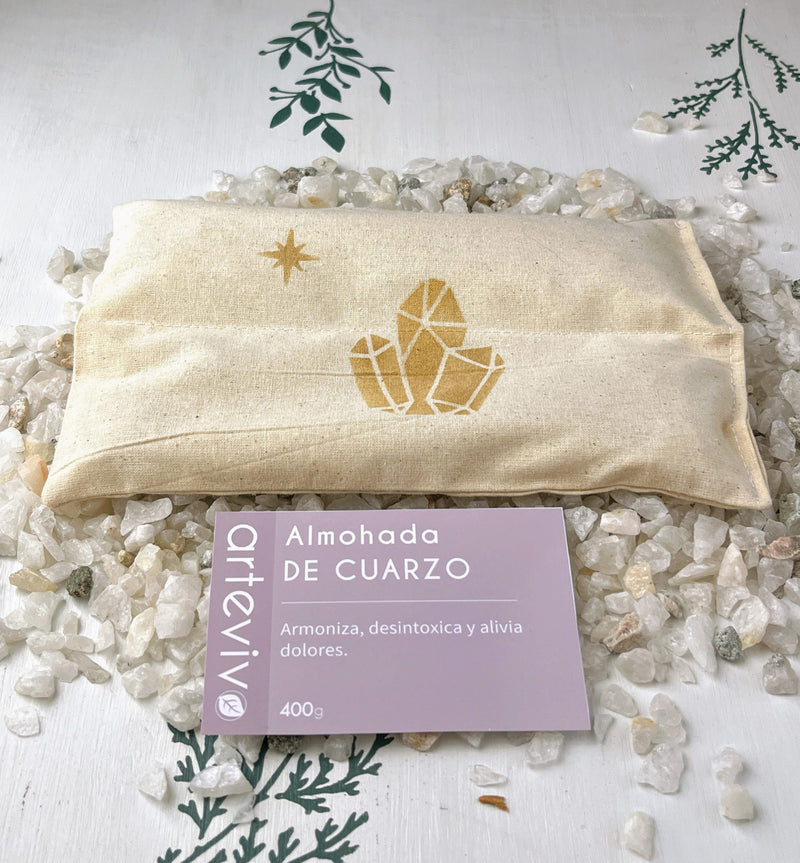 Almohada Terapéutica de Cuarzo